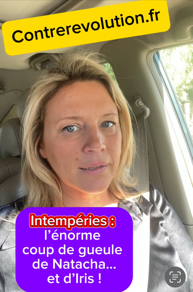intempéries: énorme coup de gueule de Natacha !